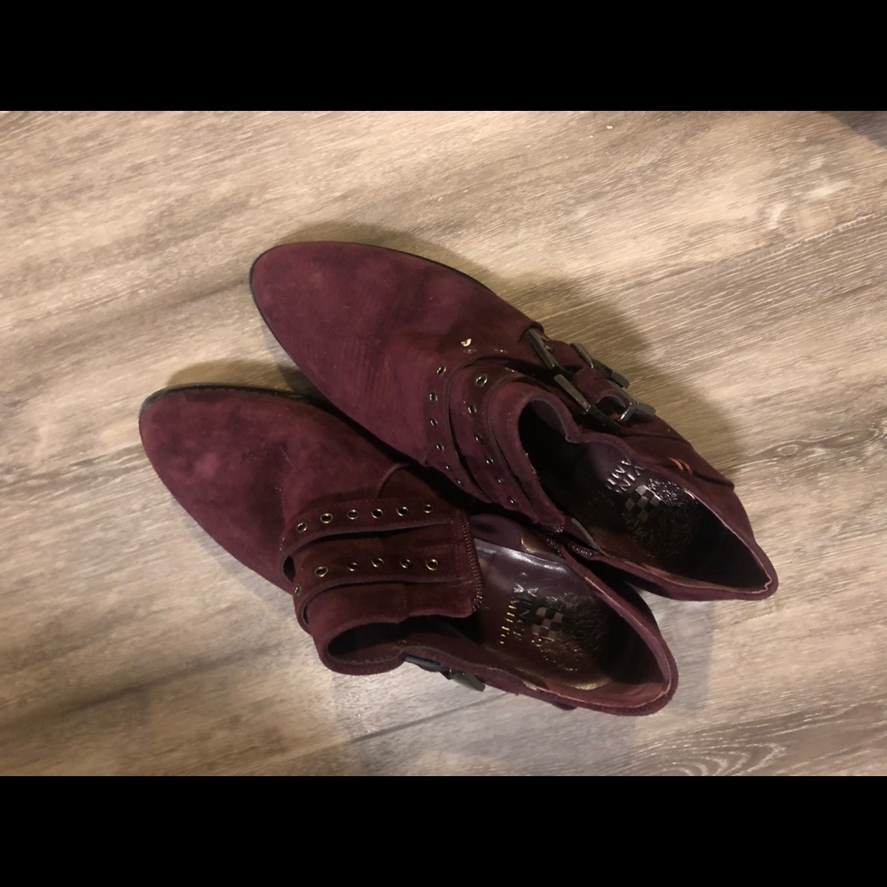 Vince Camuto ankle boots.